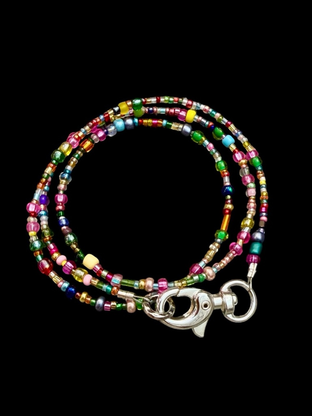 Long Beaded Necklace.